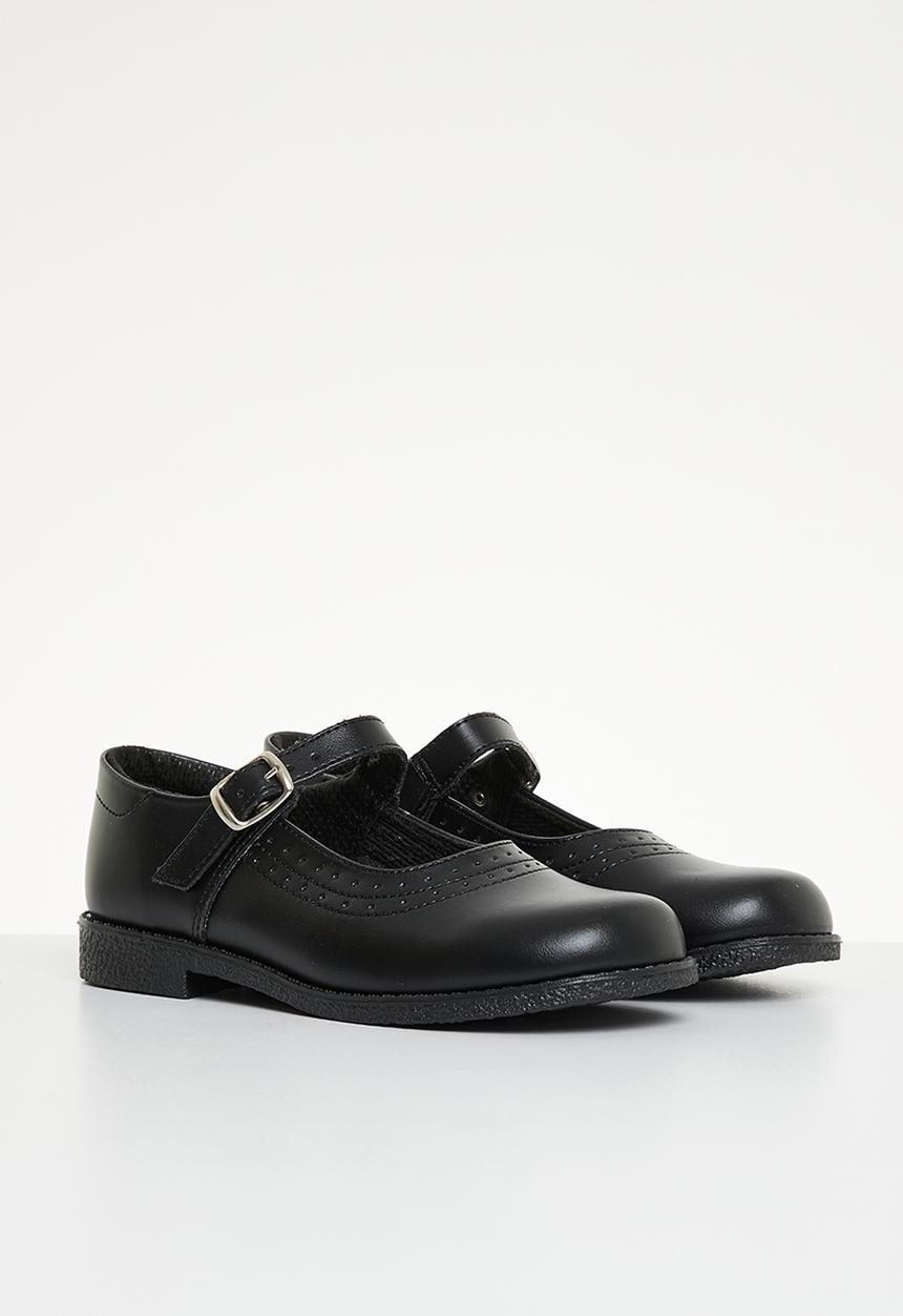 Softer - Girls school shoes - black