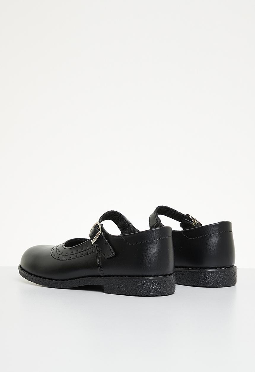 Softer - Girls school shoes - black