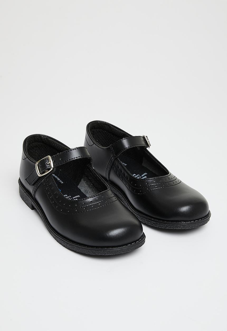 Softer - Girls school shoes - black