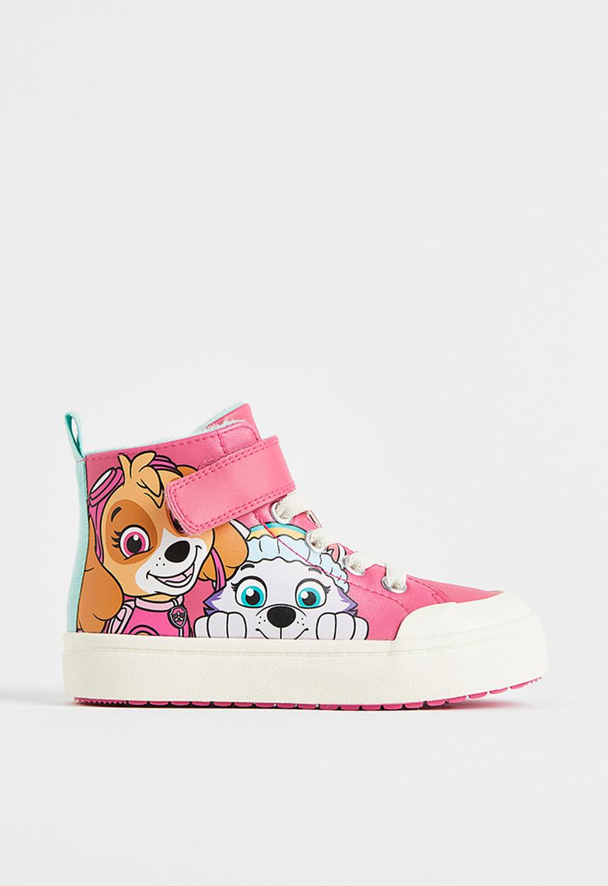 H&M - Printed hi-tops - pink/paw patrol
