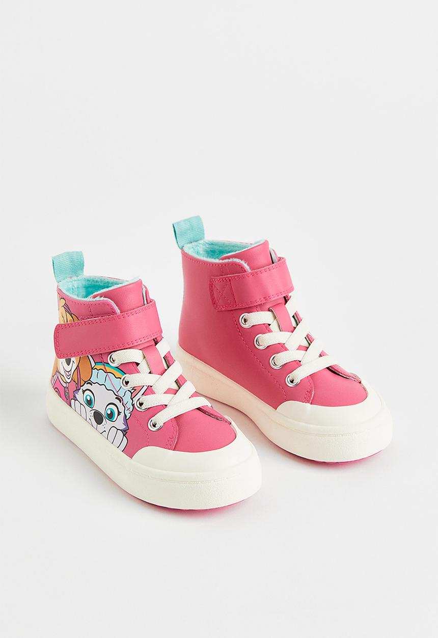 H&M - Printed hi-tops - pink/paw patrol