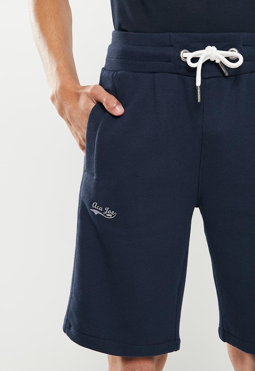 Aca Joe - Mens aca joe small logo shorts - navy
