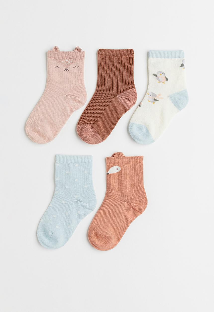 H&M - 5 Pack socks - multi