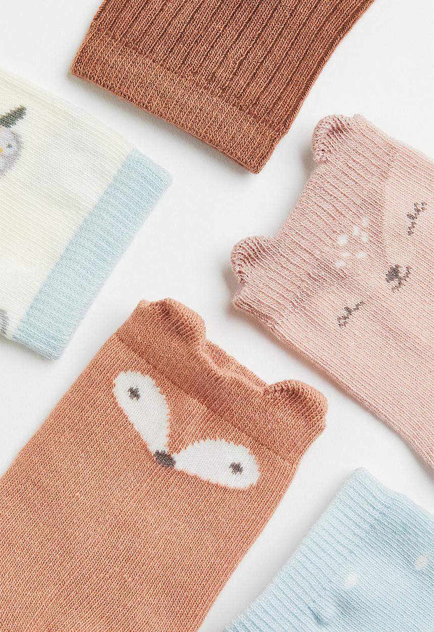 H&M - 5 Pack socks - multi