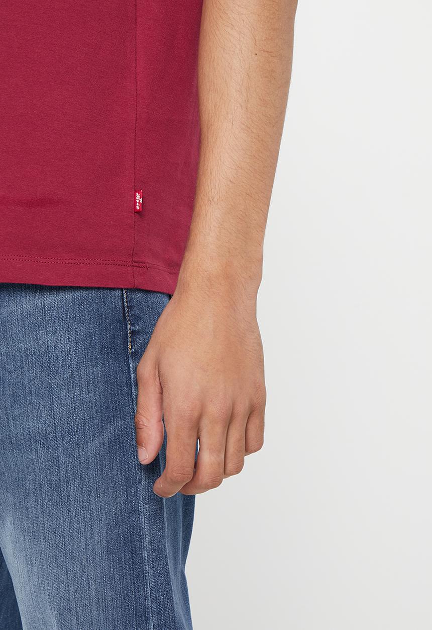 Levi’s® - Graphic crew neck tee - burgundy