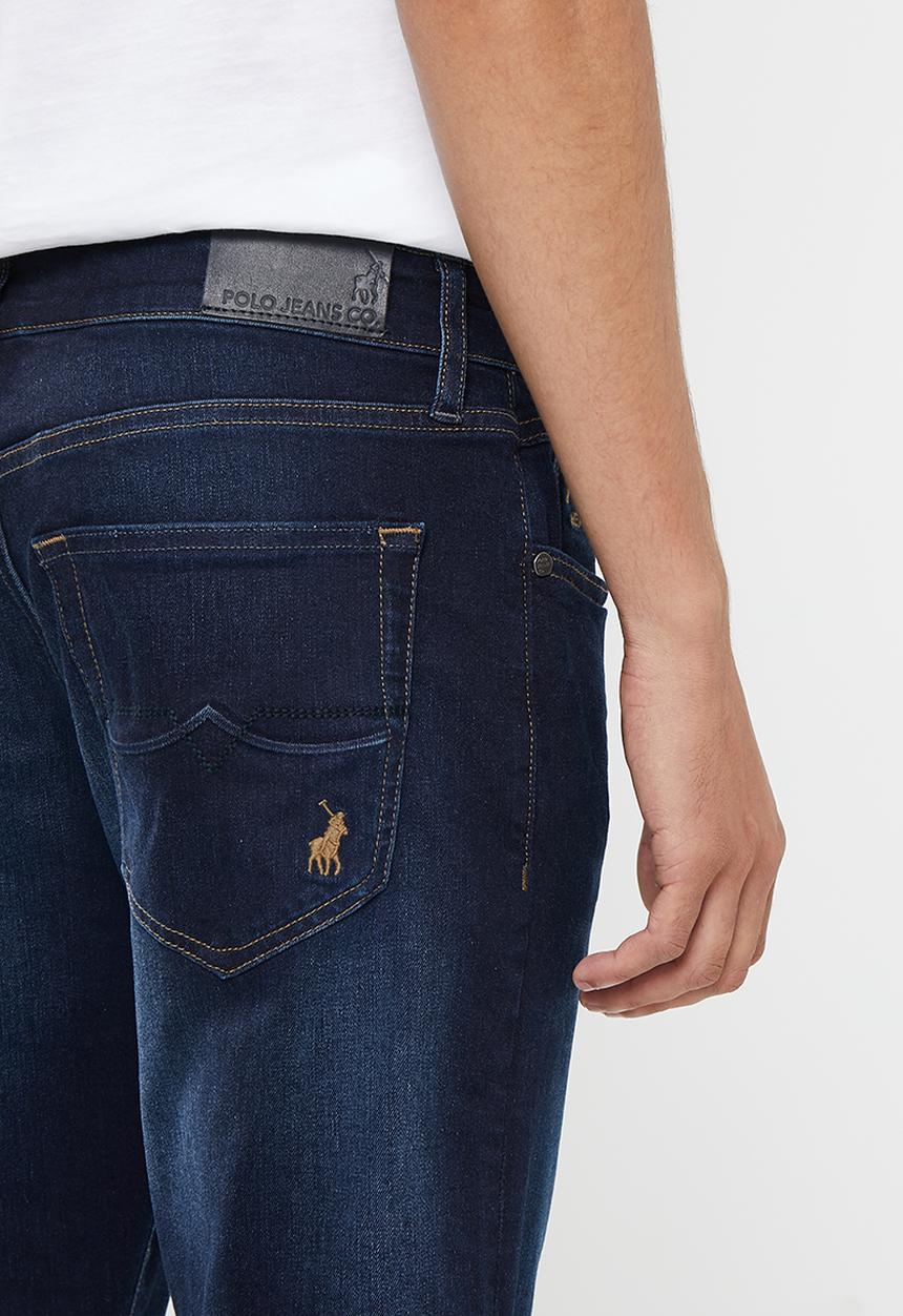 POLO - Men pjc moscow straight leg denim - dark wash