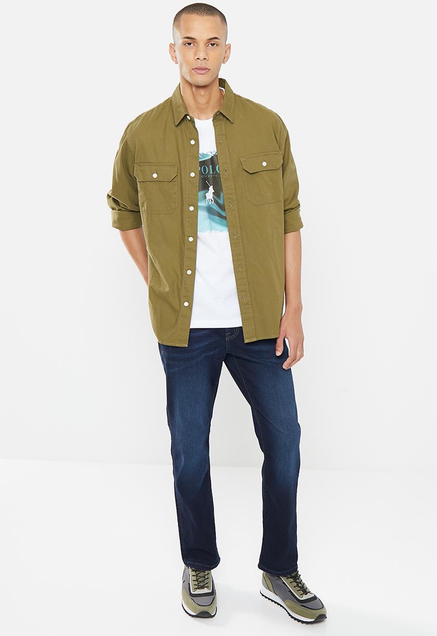 POLO - Men pjc moscow straight leg denim - dark wash