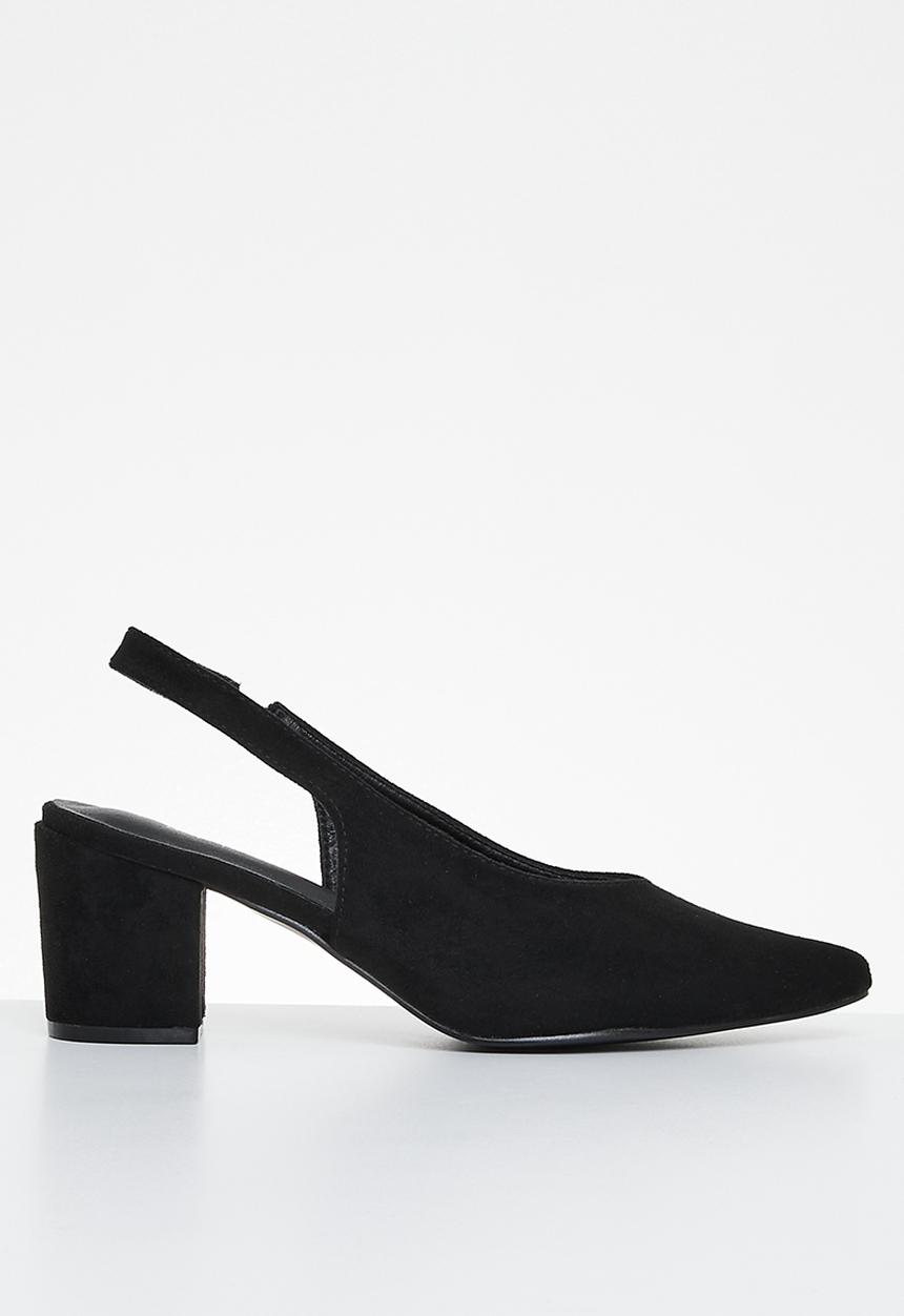 edit - Haneea slingback court - black