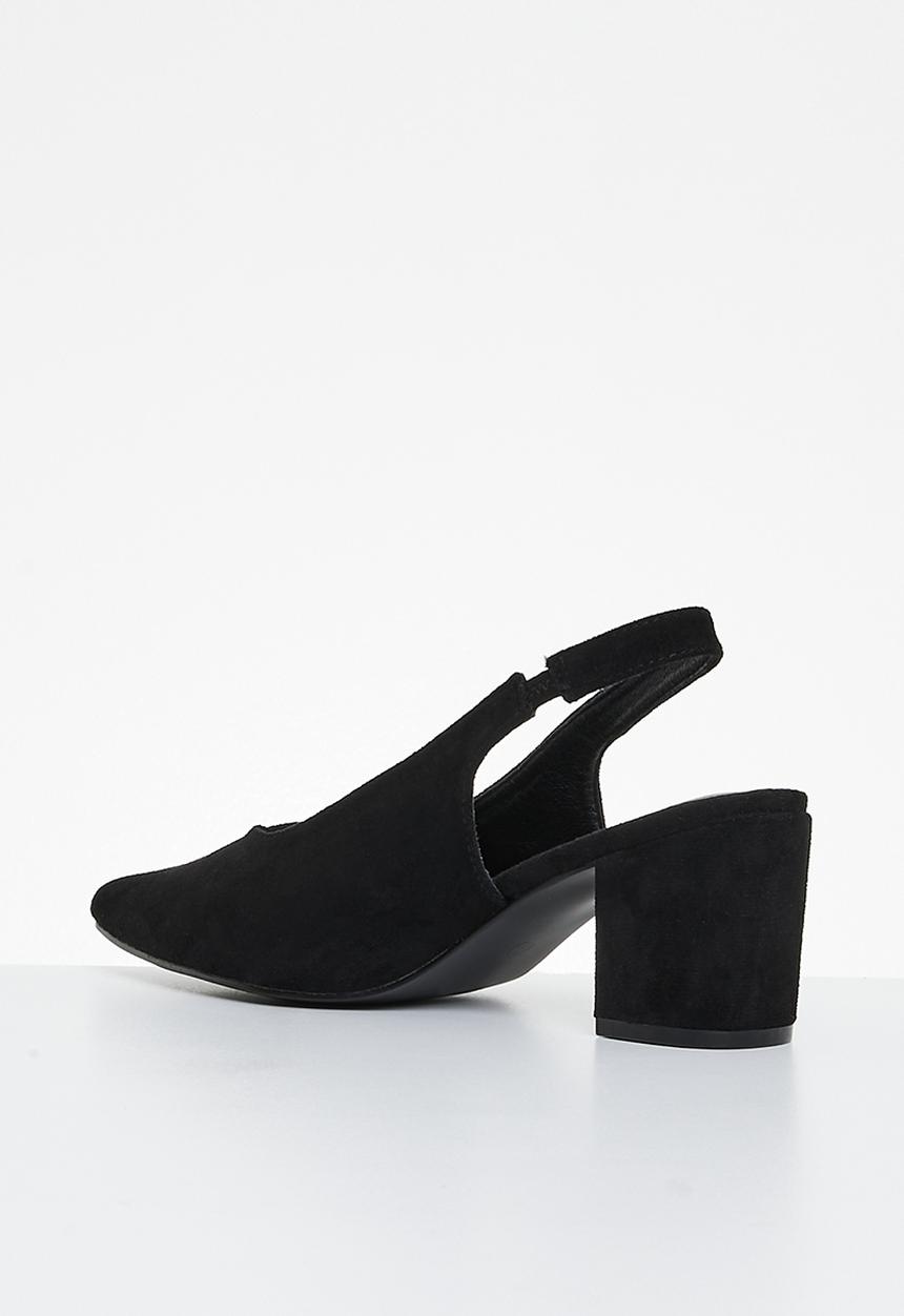 edit - Haneea slingback court - black
