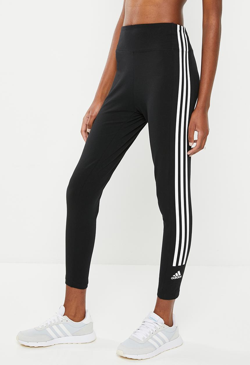 adidas Performance - W 3s leg 2 tight - black/white