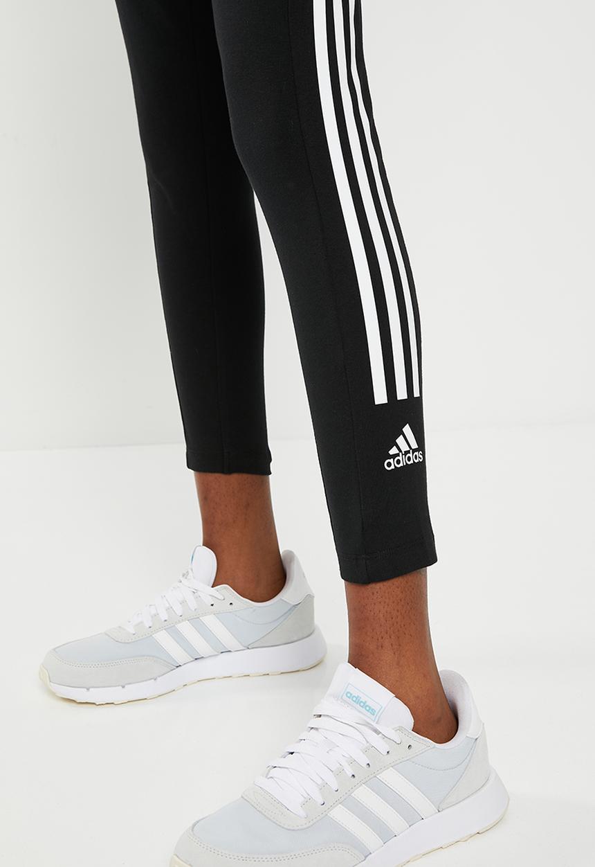 adidas Performance - W 3s leg 2 tight - black/white