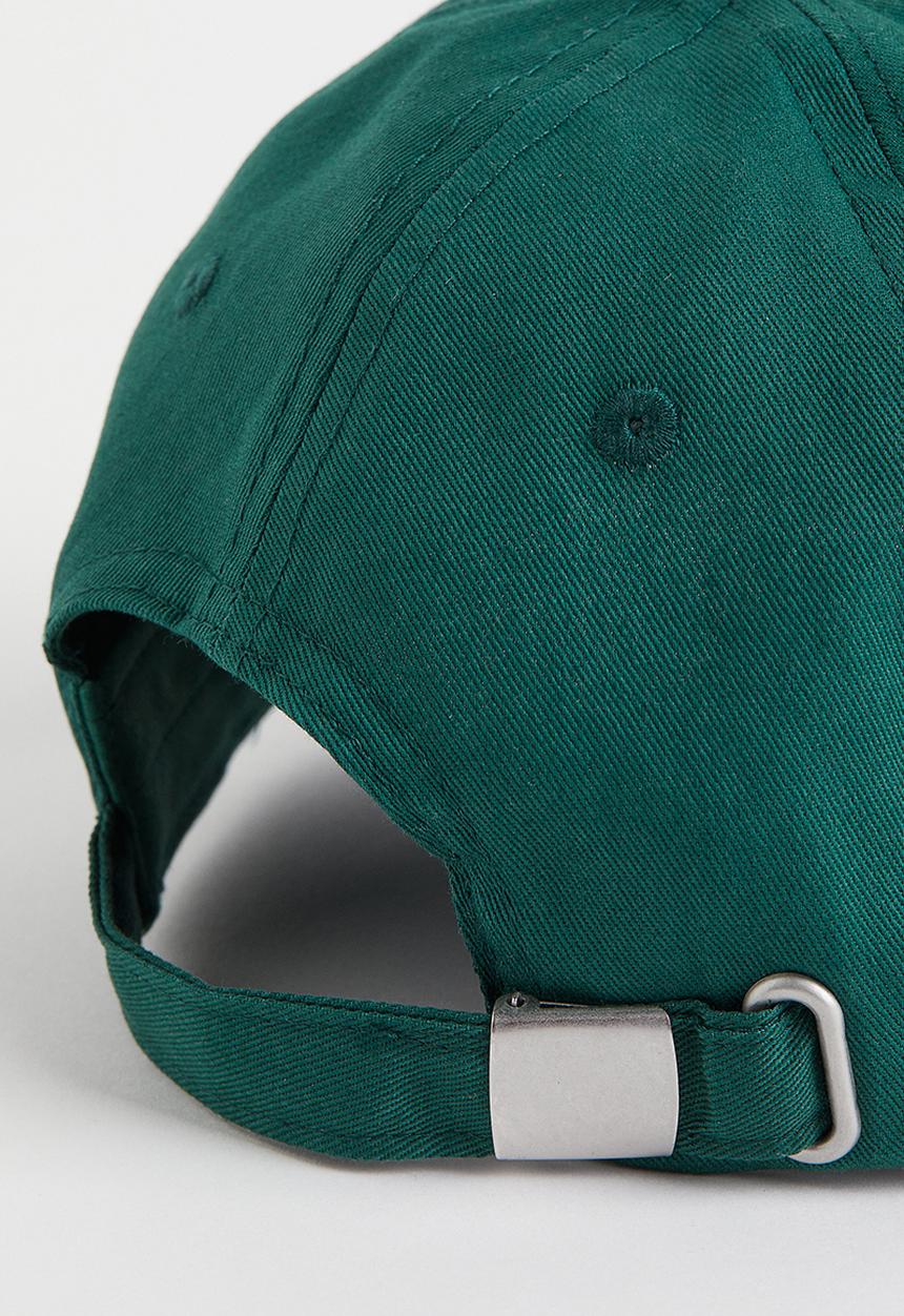 H&M - Cotton twill cap - dark green