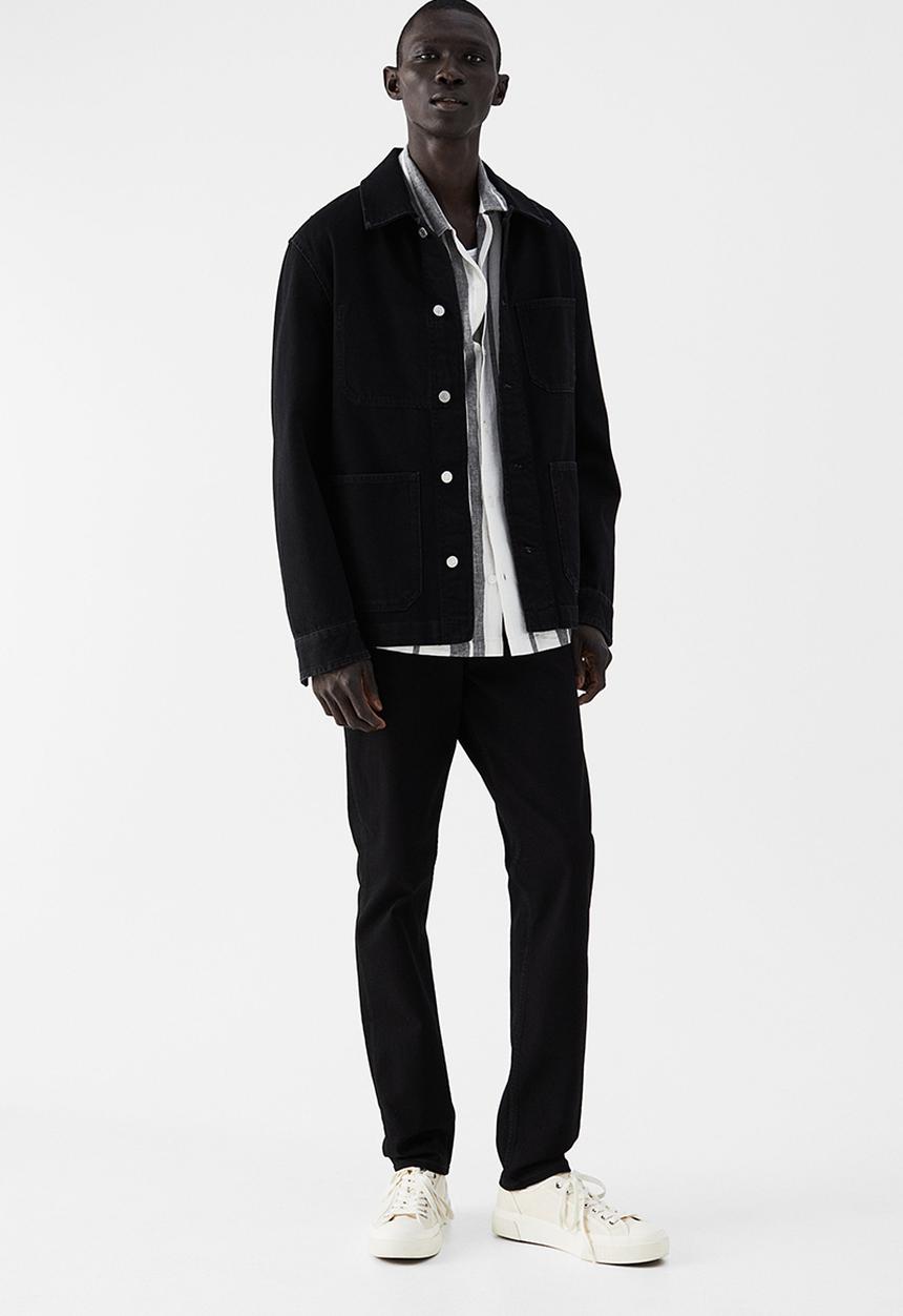 H&M - Freefit® slim jeans - black/no fade black