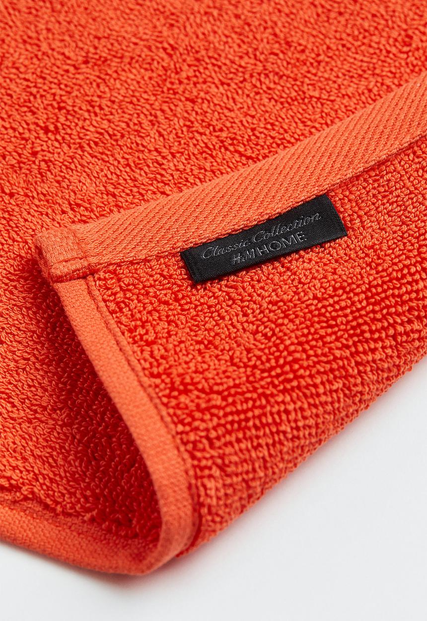 H&M - 3-pack cotton terry flannels - orange