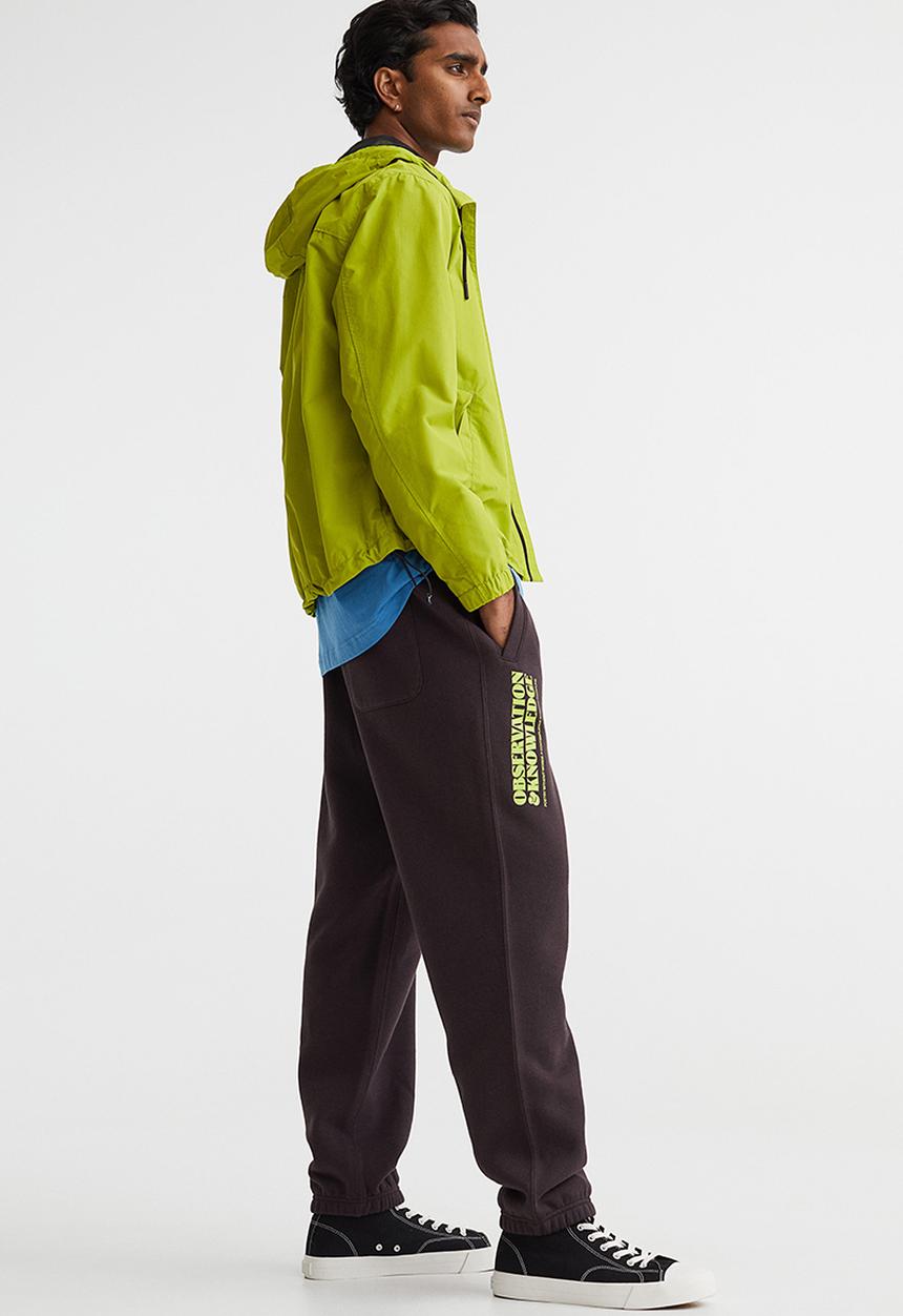 H&M - Relaxed fit sweatpants - dark brown