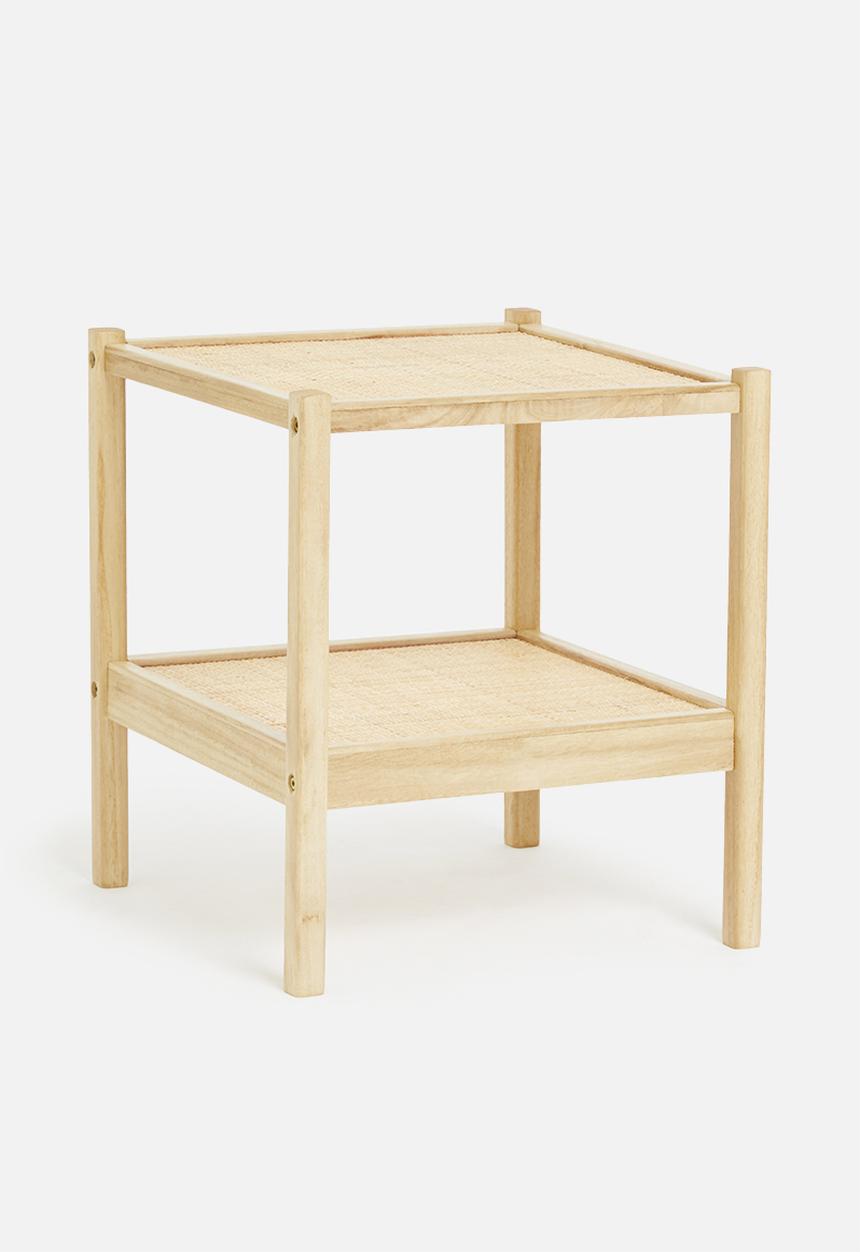 Sixth Floor - Liya rattan bedside table - natural