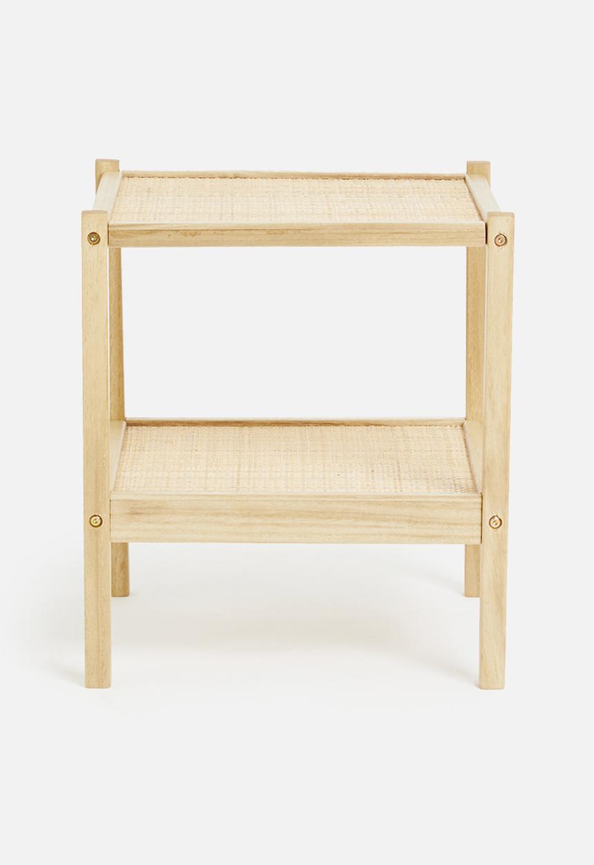 Sixth Floor - Liya rattan bedside table - natural
