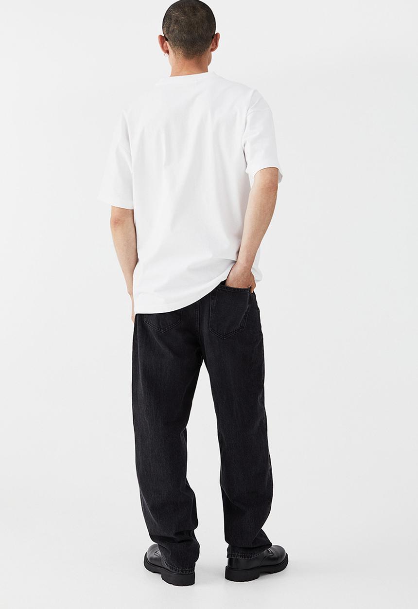 H&M - Loose jeans - black