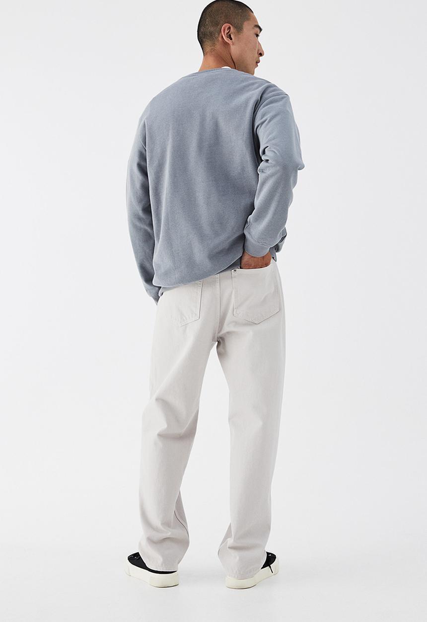 H&M - Loose jeans - light grey