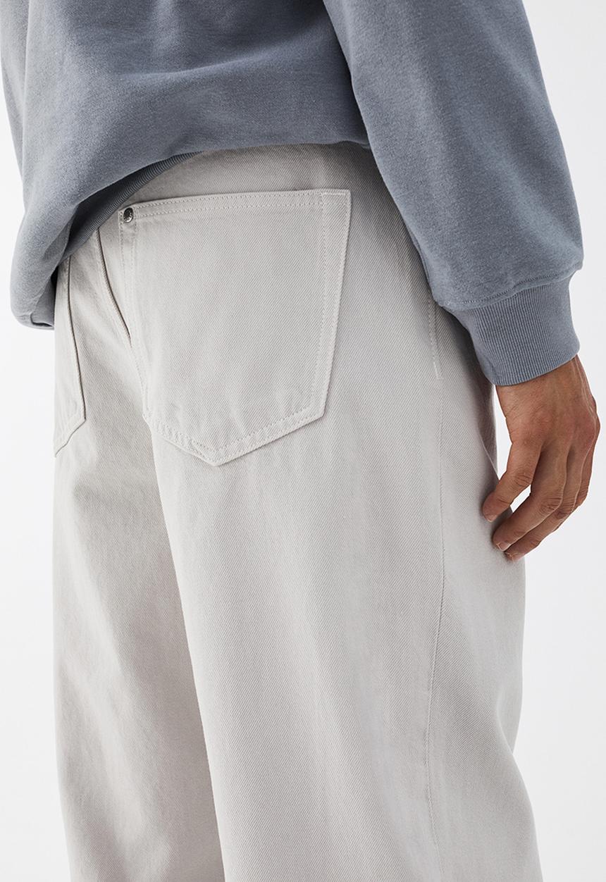 H&M - Loose jeans - light grey