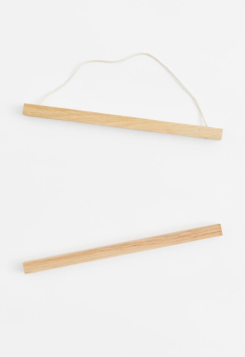 H&M - Small wooden frame mount - beige