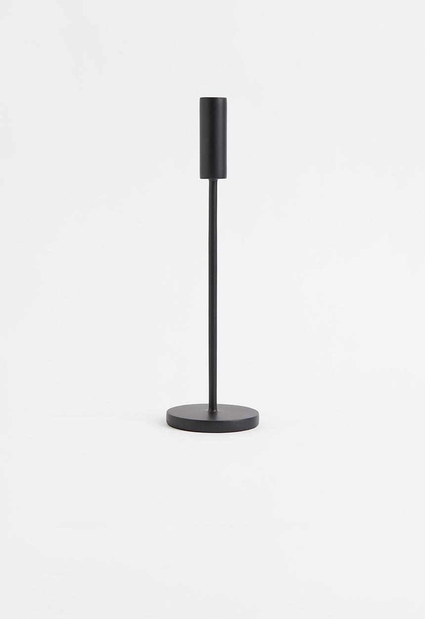 H&M - Tall candlestick - black