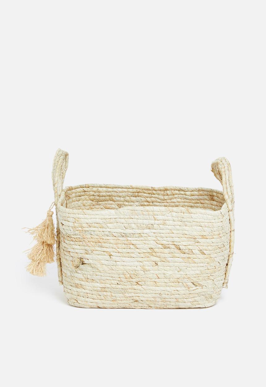Storage Solutions - Straw basket- natural
