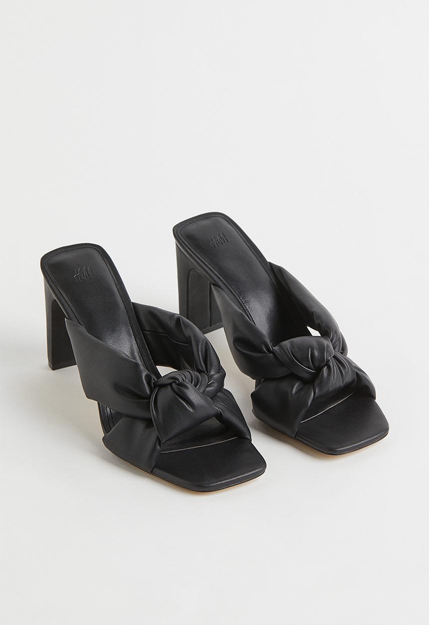 H&M - Mules - black