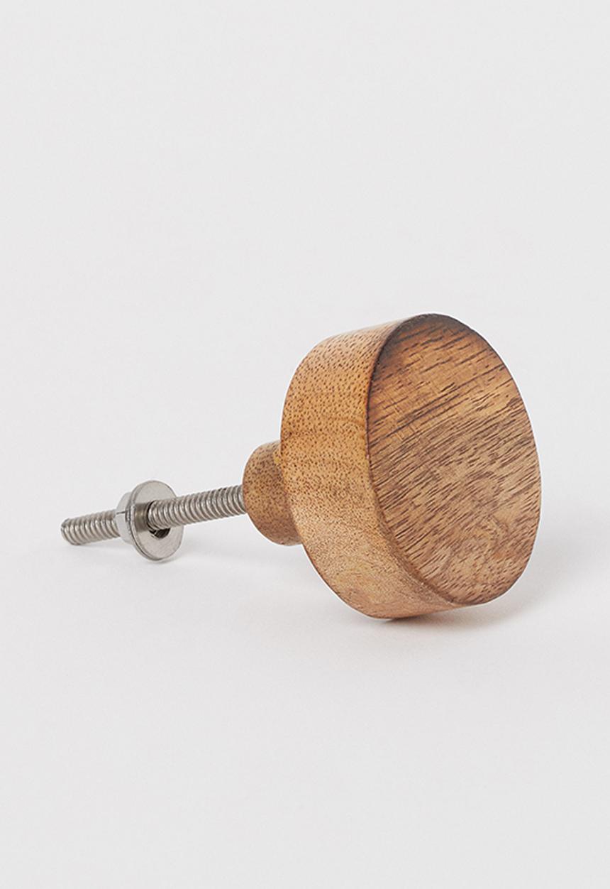 H&M - Mango wood knob - beige