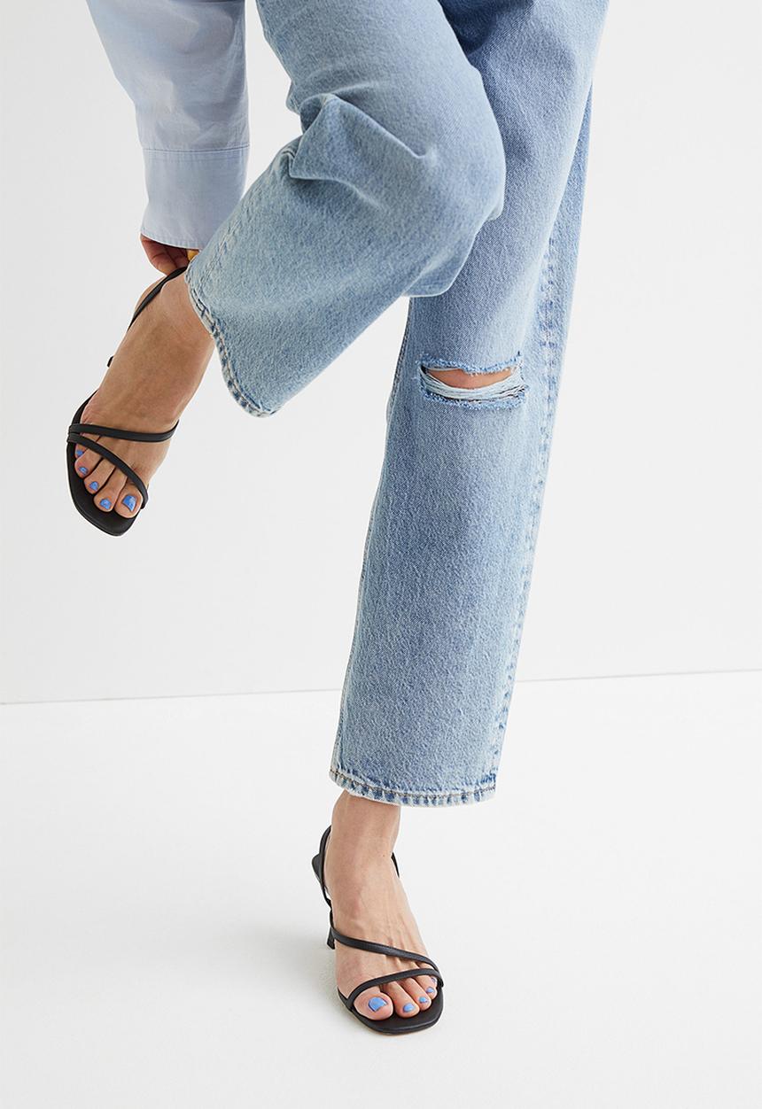 H&M - Sandals - black