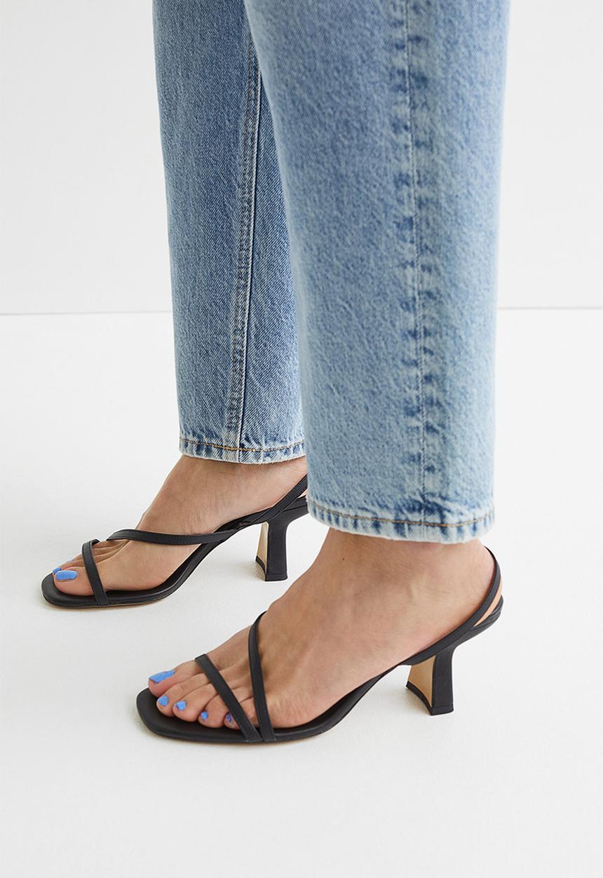 H&M - Sandals - black