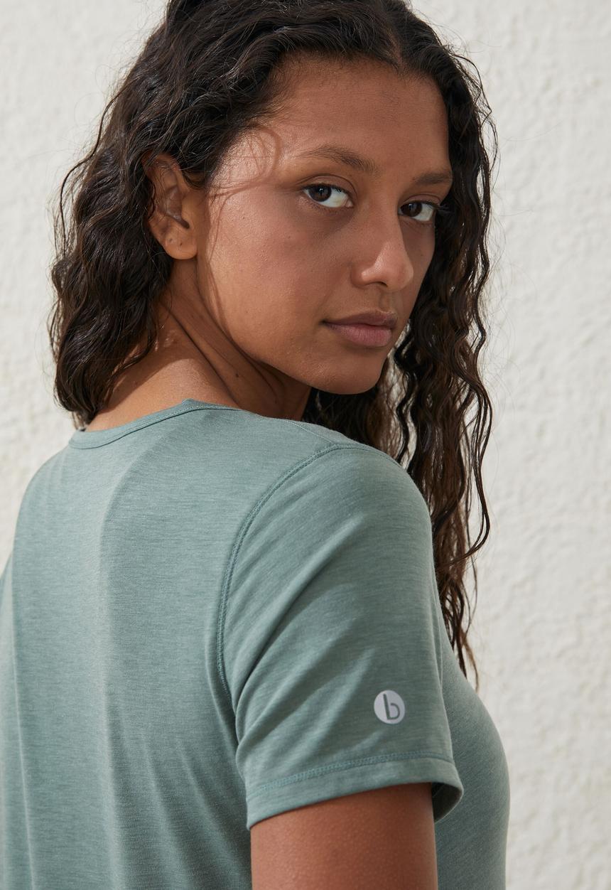 Cotton On - Gym T Shirt - sage leaf