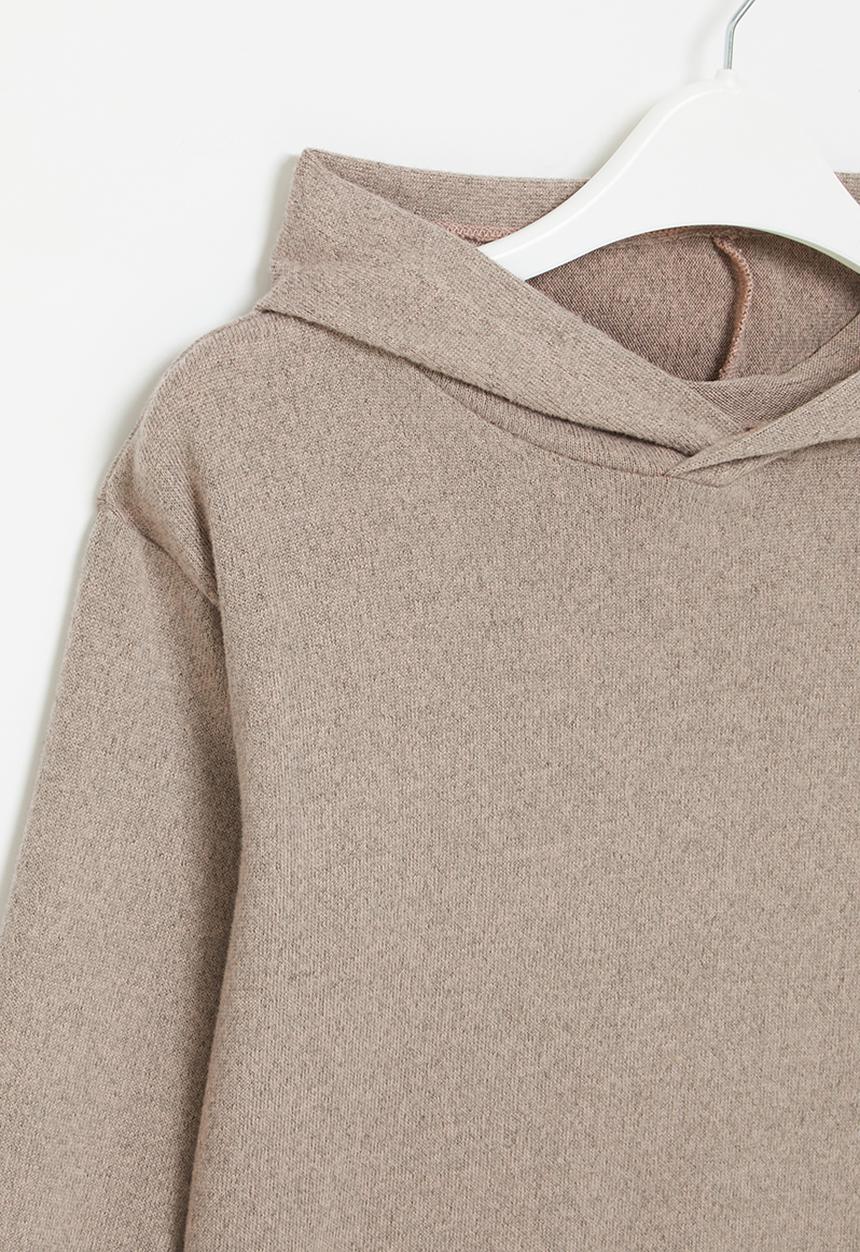 Superbalist - Girls soft touch hoodie - brown