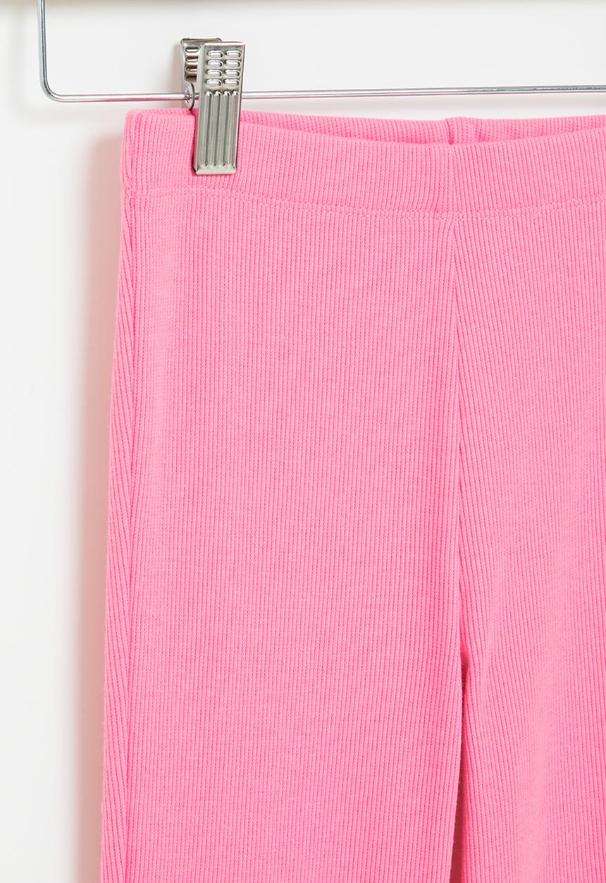 Superbalist - Flare rib legging - pink