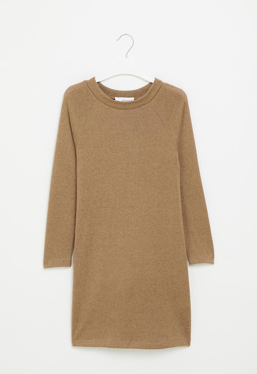 Superbalist - Soft touch dress - brown