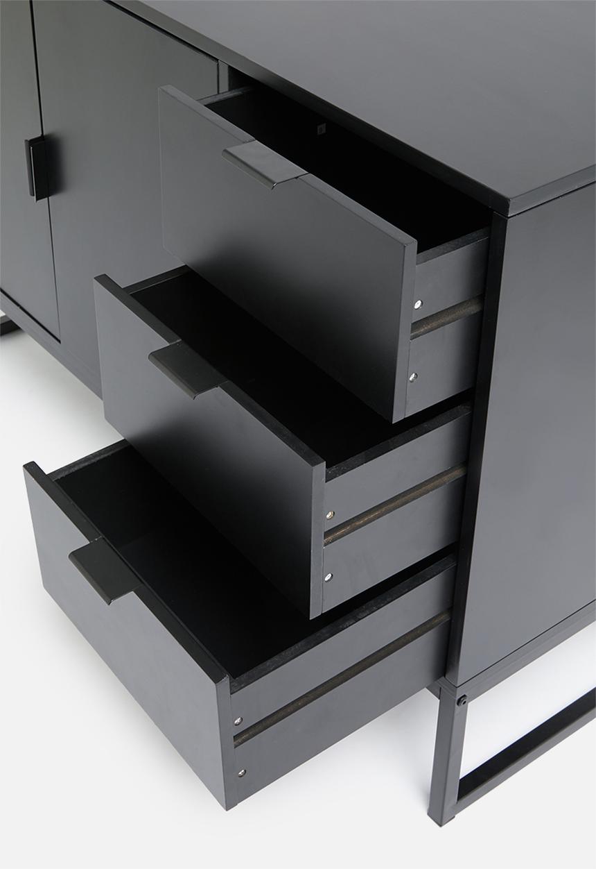 Sixth Floor - Stockholm sideboard - black