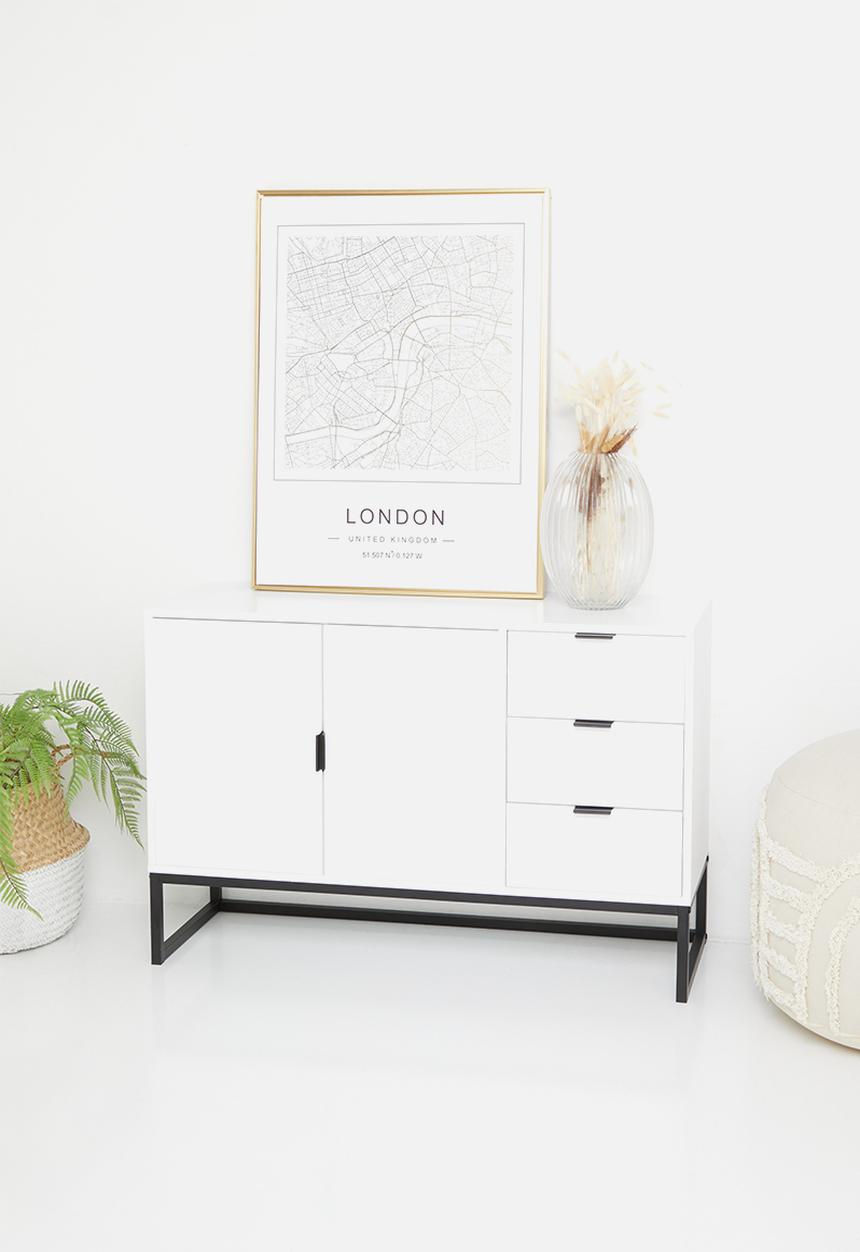 Sixth Floor - Stockholm sideboard - white