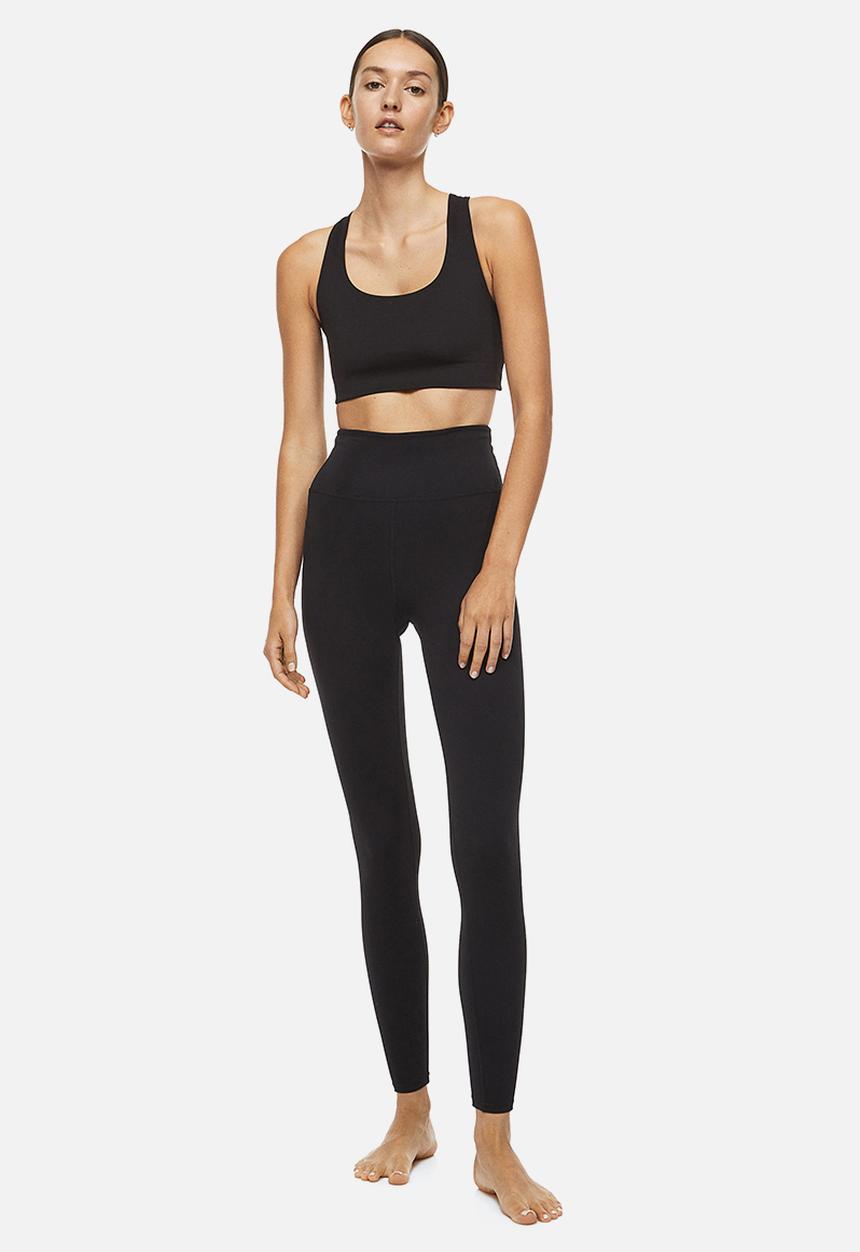 H&M - Sports tights in softmove™ - black