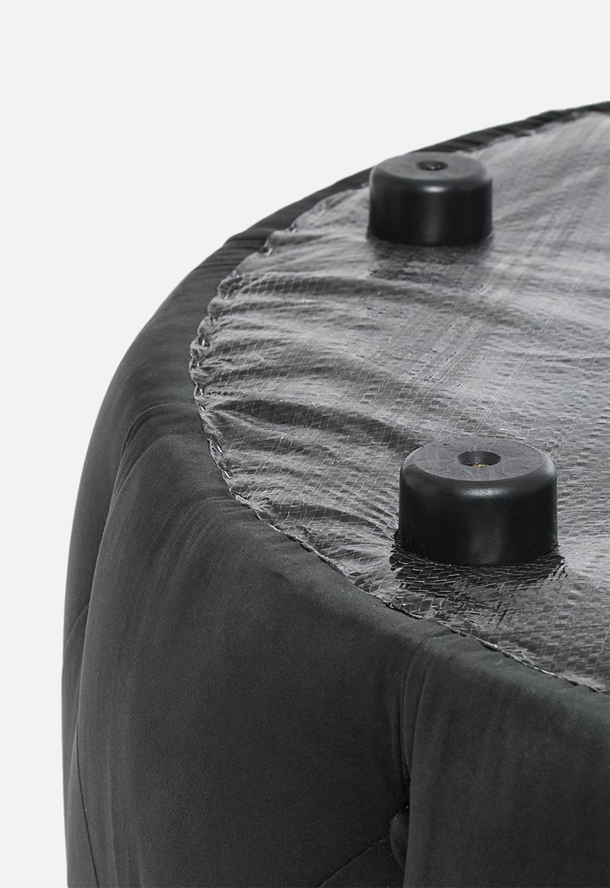 Sixth Floor - Molesy ottoman - charcoal