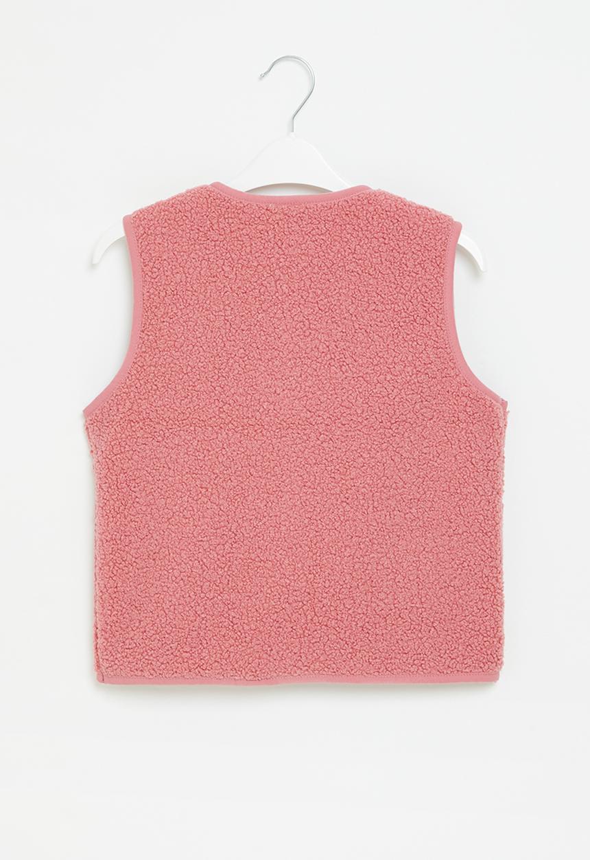 Pop Candy - Sherpa gilet - pink