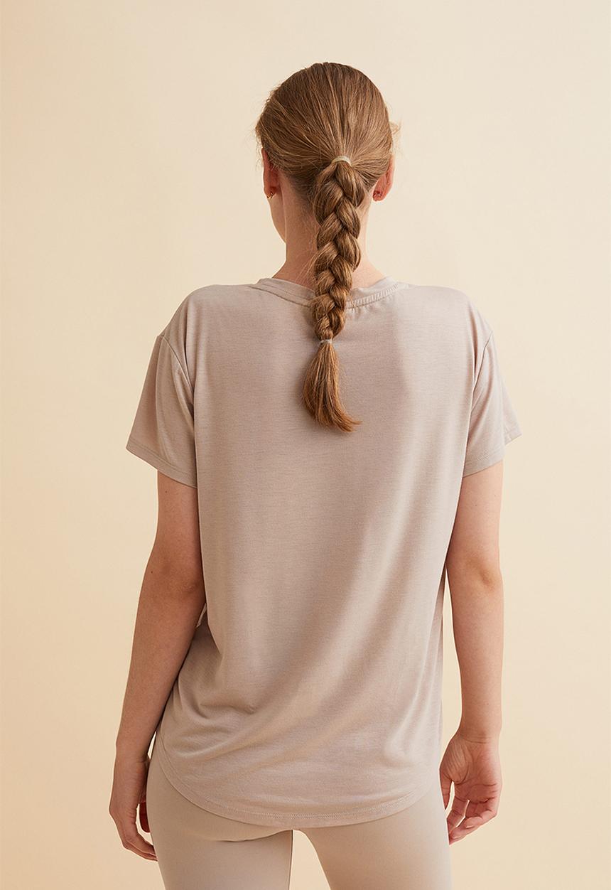 H&M - Sports top - light greige