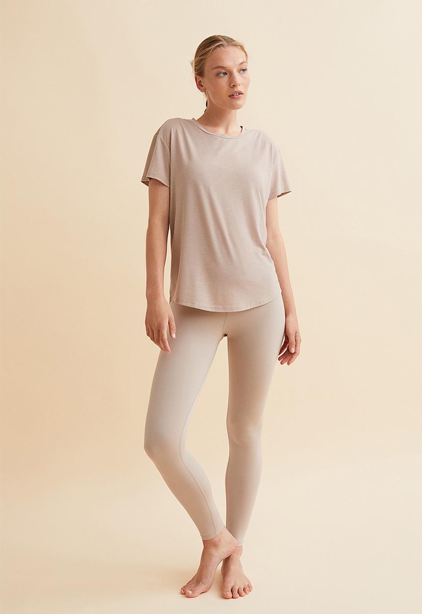 H&M - Sports top - light greige