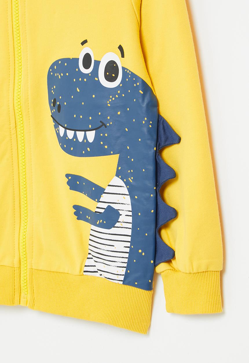 Pop Candy - Dino jacket - yellow