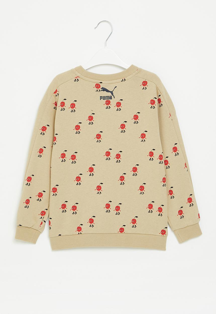 PUMA - Puma x tiny aop crew tr - safari-aop
