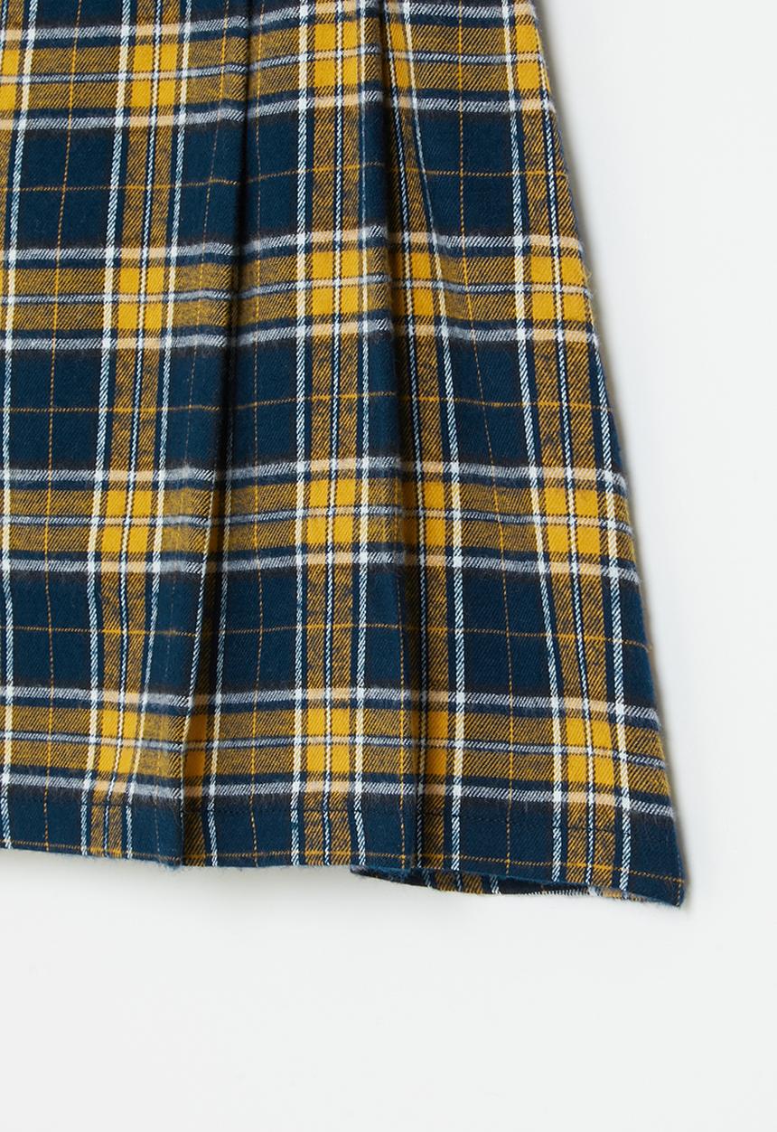 Superbalist - Check skirt - mustard check 