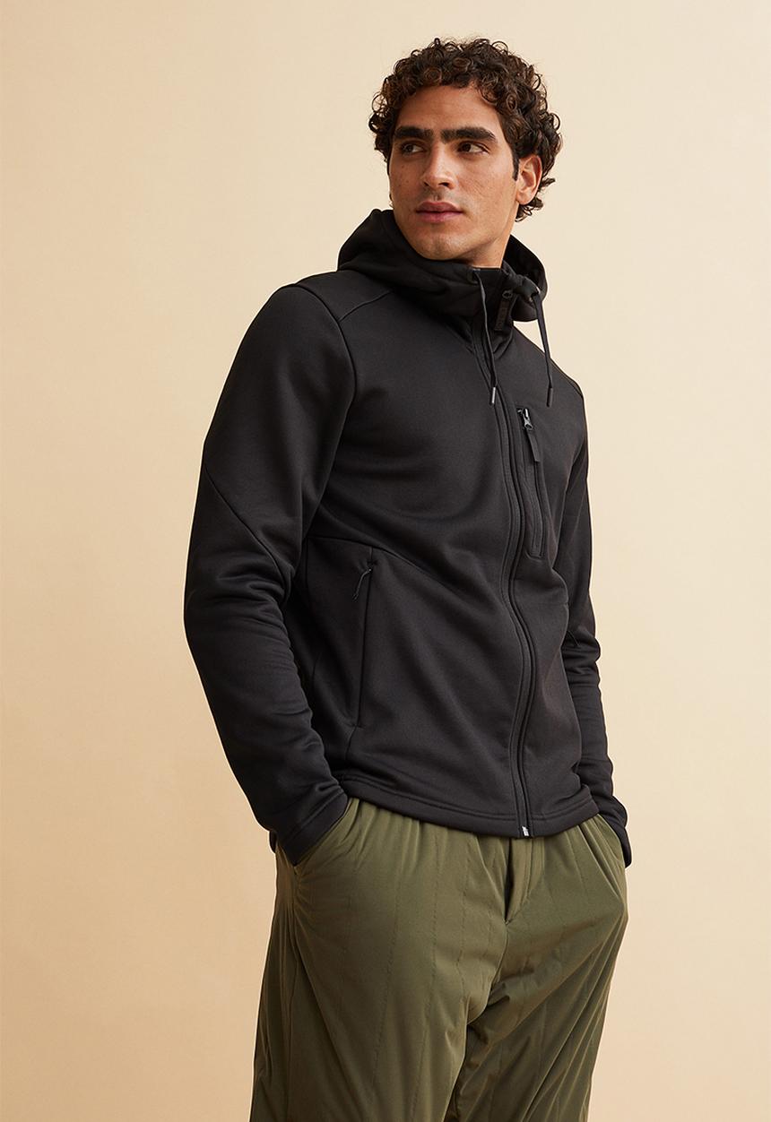 H&M - Mid layer jacket - black 