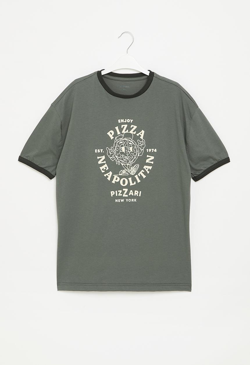 Superbalist - Retro T-shirt - fatigue & stone