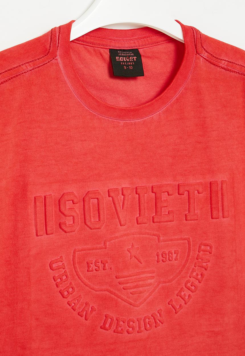 SOVIET - B branson fashion tee - red