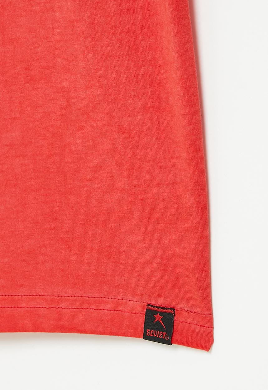SOVIET - B branson fashion tee - red