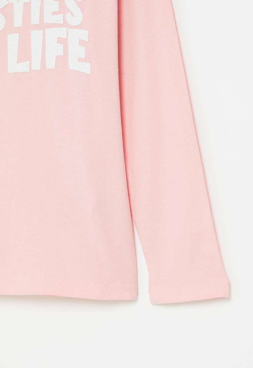 Superbalist - Girls graphic tee - light pink
